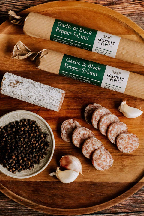 Garlic & Black Pepper Salami