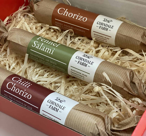 Gift Box - Trio of Salami/Chorizo